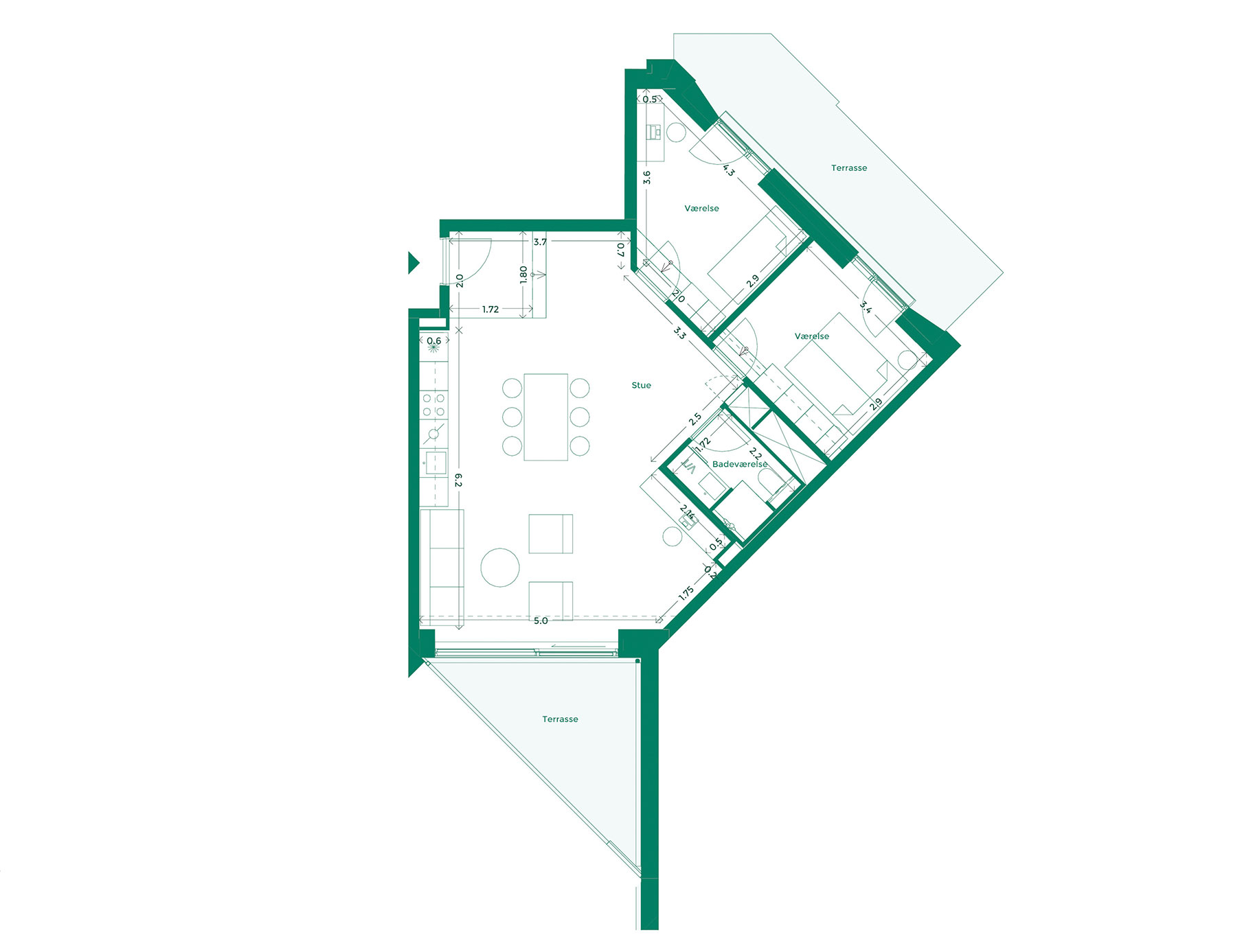 Lejlighedplan Hotelkarreen 144@2X