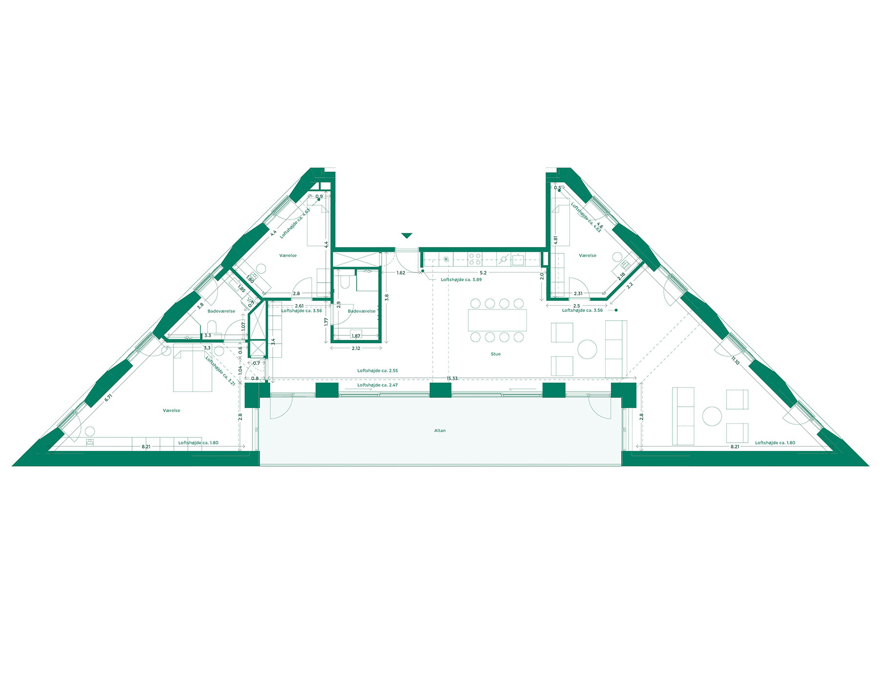Lejlighedplan Hotelkarreen 159@2X