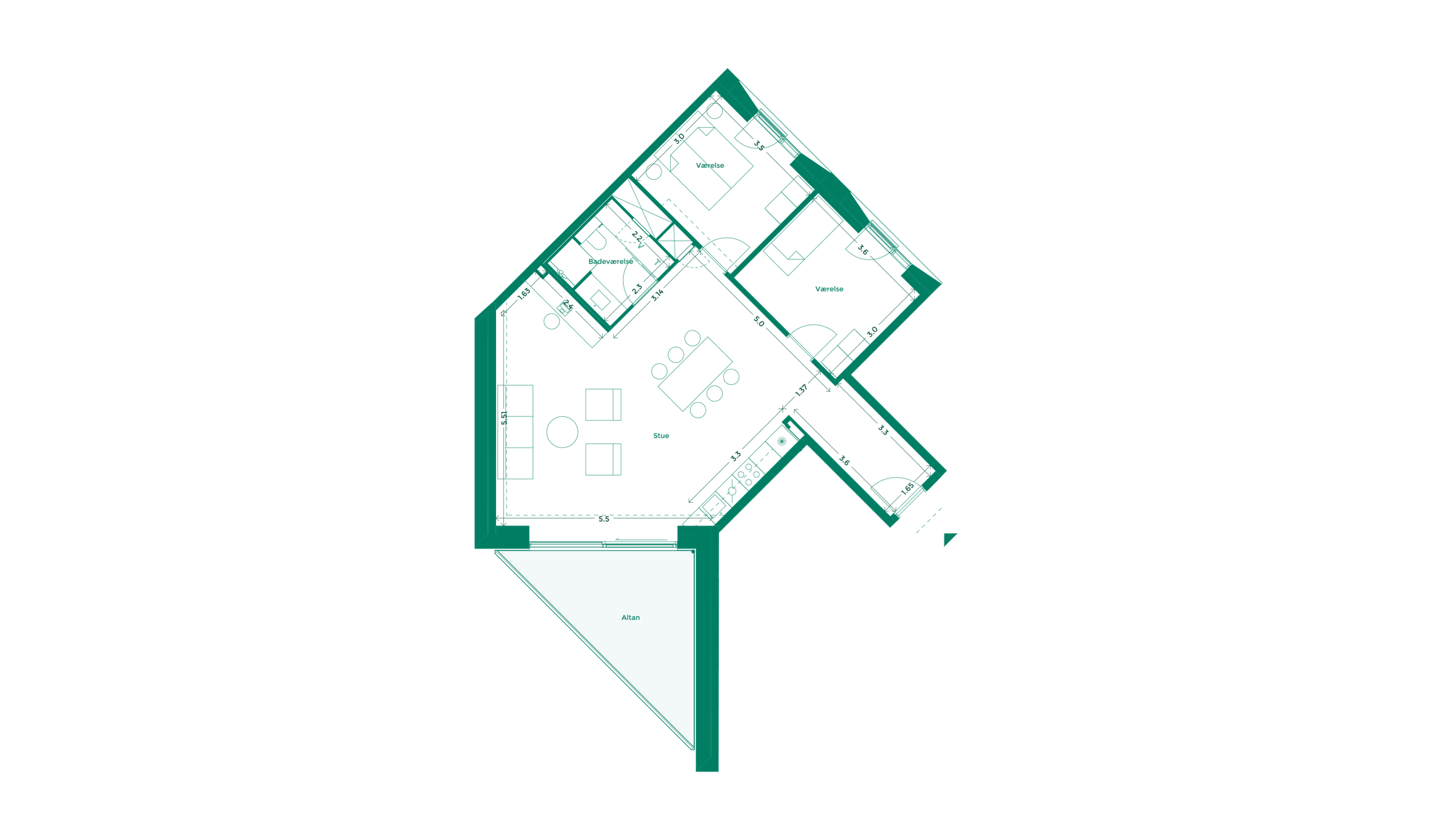 Lejlighedplan Hotelkarreen 179@2X