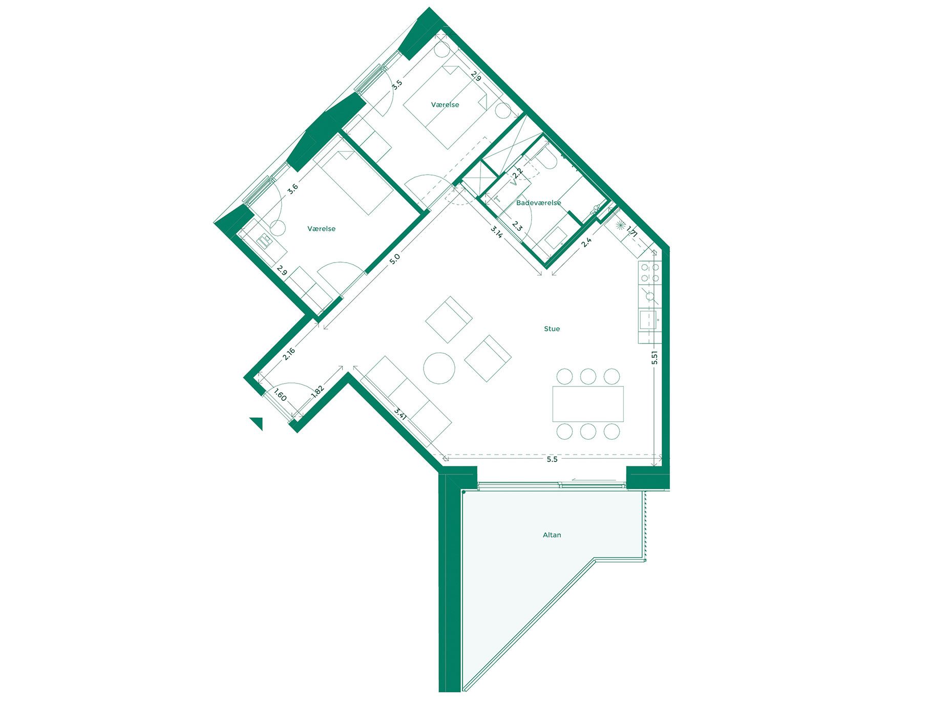 Lejlighedplan Teaterkarreen 327@2X