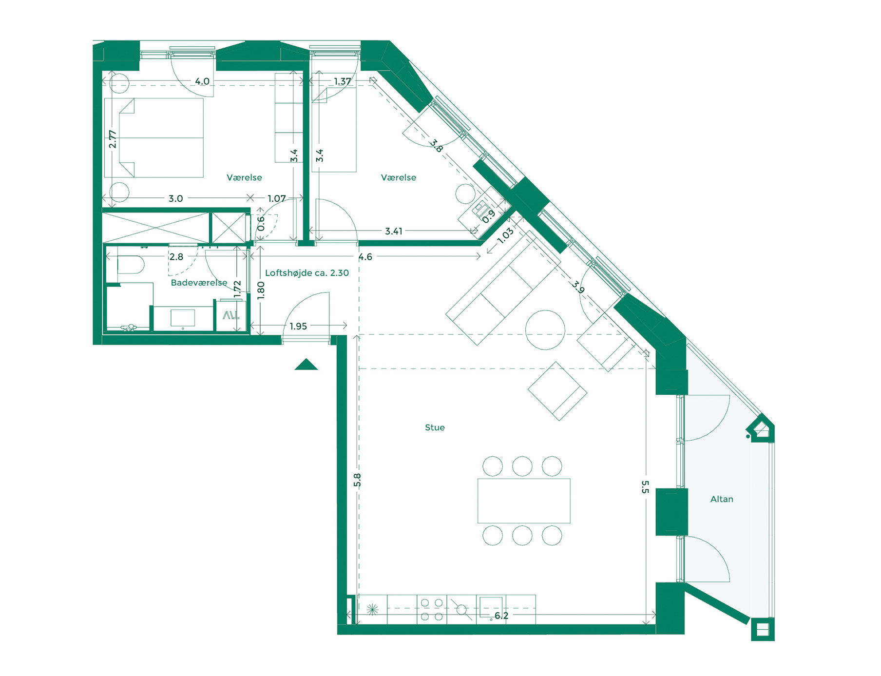 Lejlighedplan Teaterkarreen 341@2X