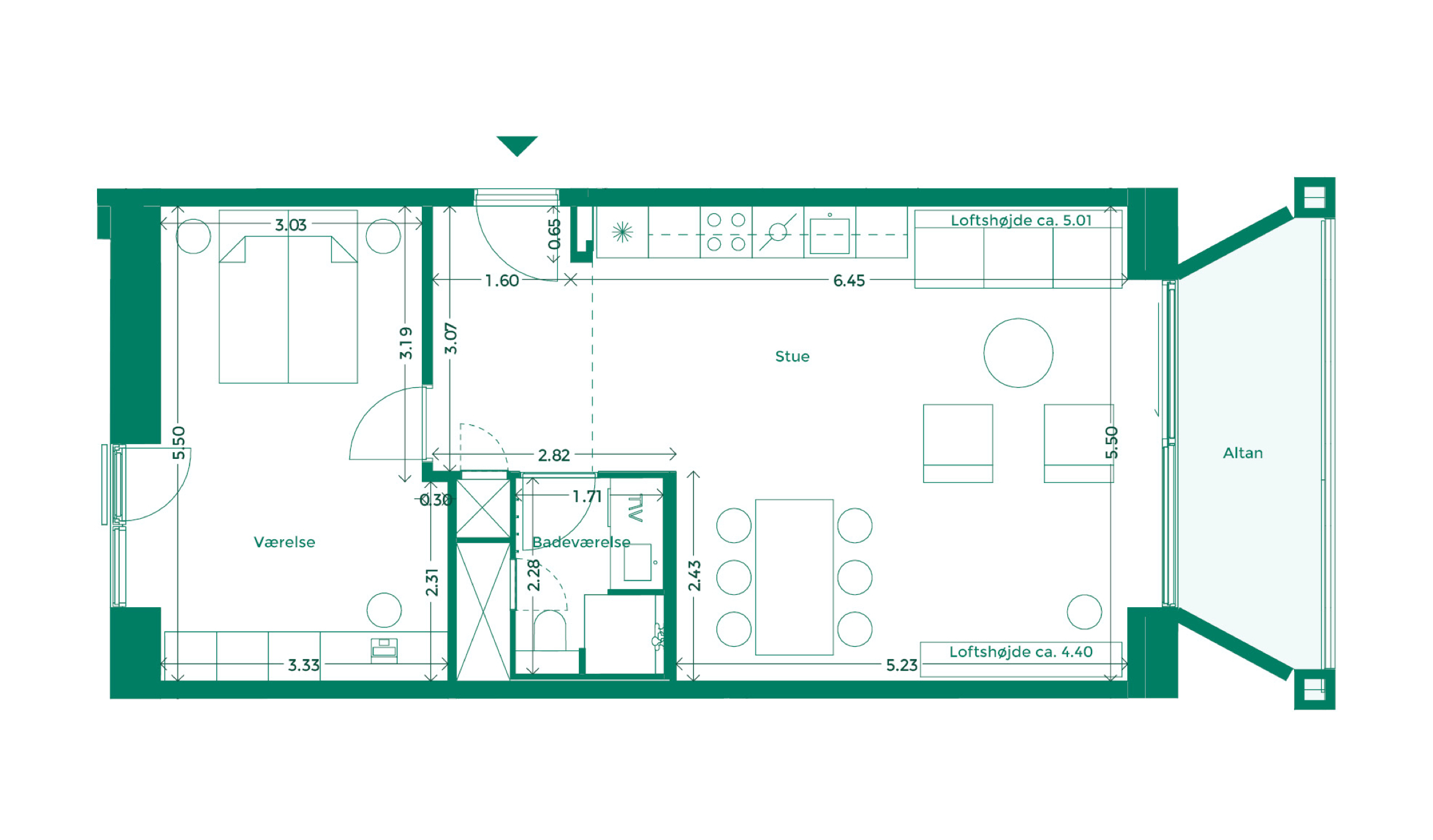 Lejlighedplan Teaterkarreen 345@2X