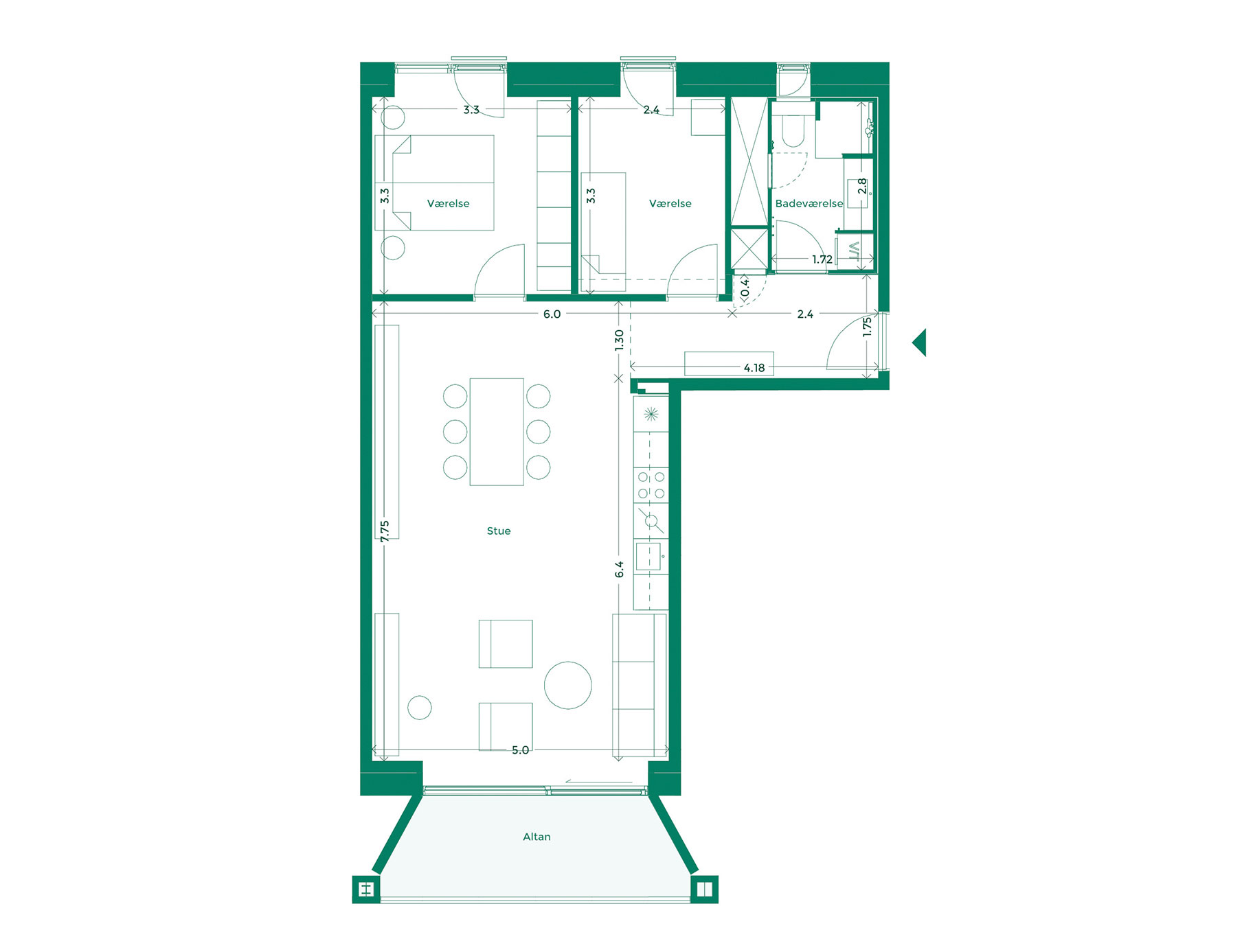 Lejlighedplan Teaterkarreen 363@2X