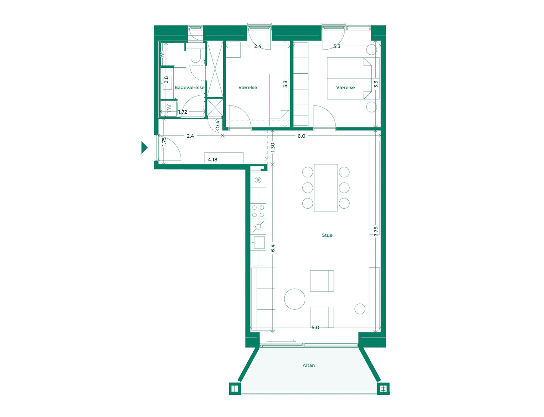 Lejlighedplan Teaterkarreen 368@2X